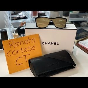 Chanel shield sunglasses
